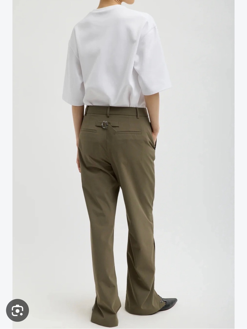 Tibi Tech Suiting Mark Trouser - Picture 3 of 7